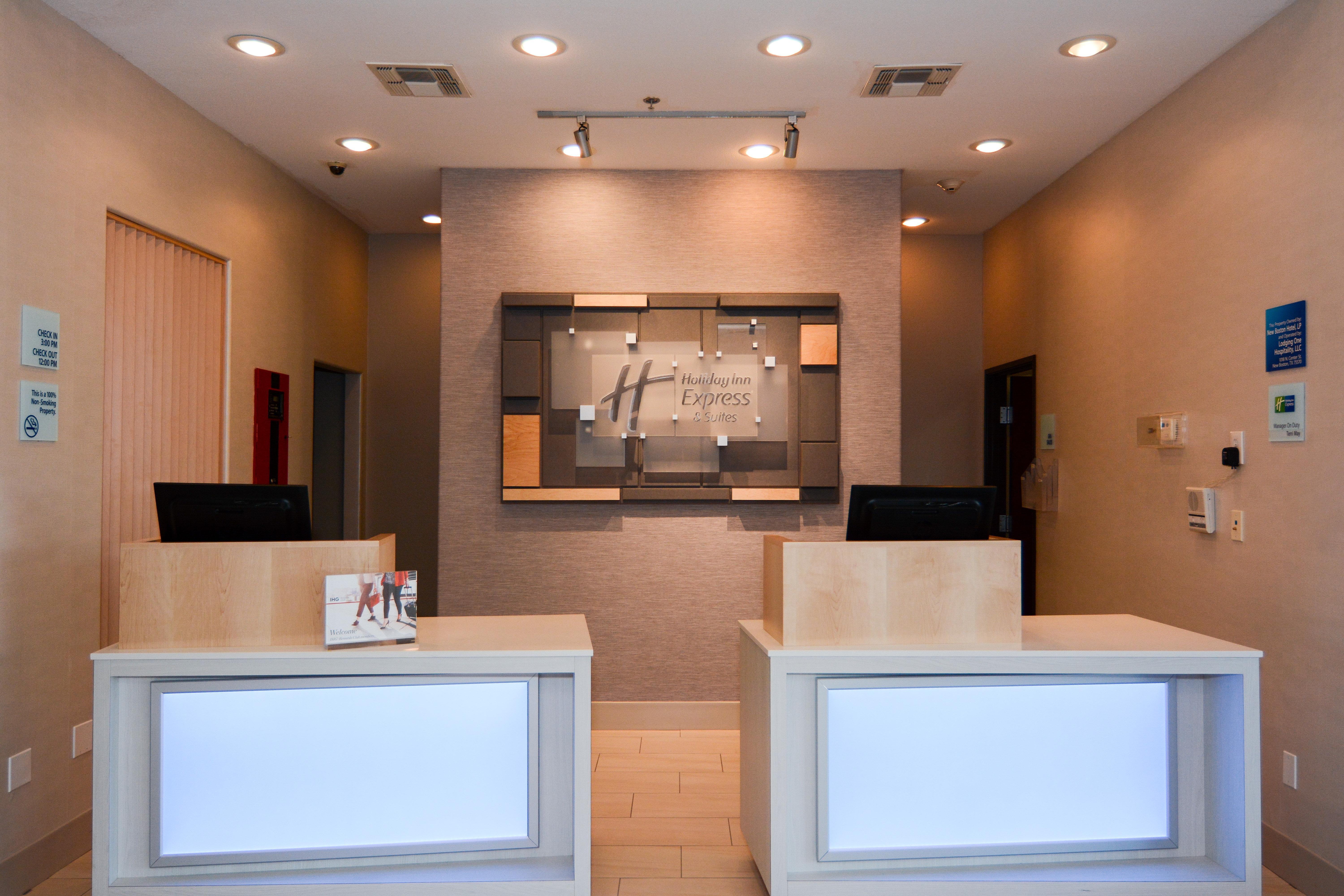 Holiday Inn Express Hotel & Suites New Boston By Ihg Luaran gambar